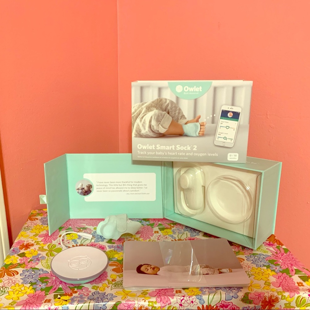 SOLD*New Owlet Smart Sock Monitor